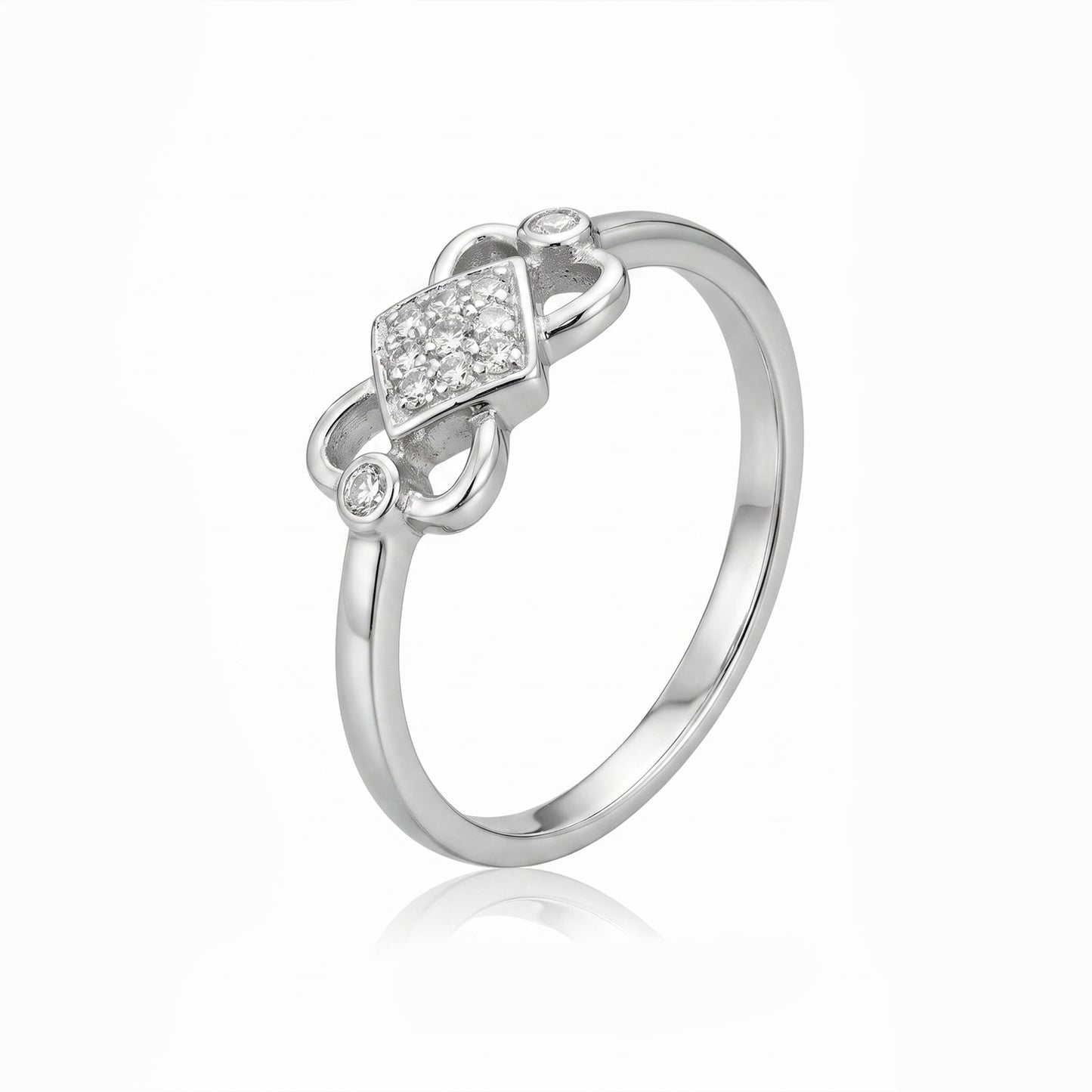 Big Hug Diamond White Lab Grown Stone Ring