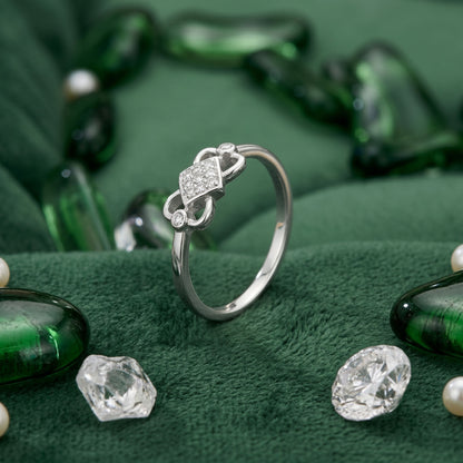 Big Hug Diamond White Lab Grown Stone Ring