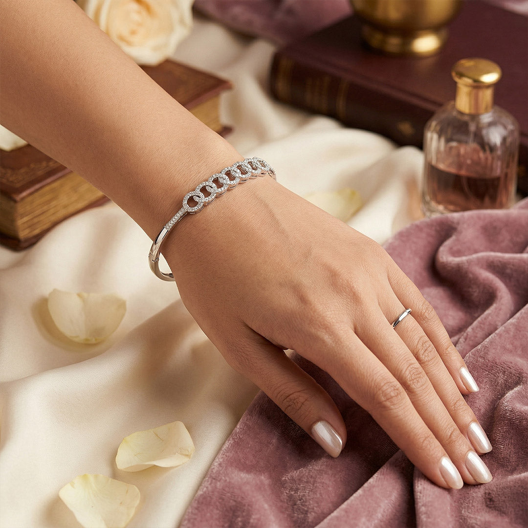 Infinity Love Bangle