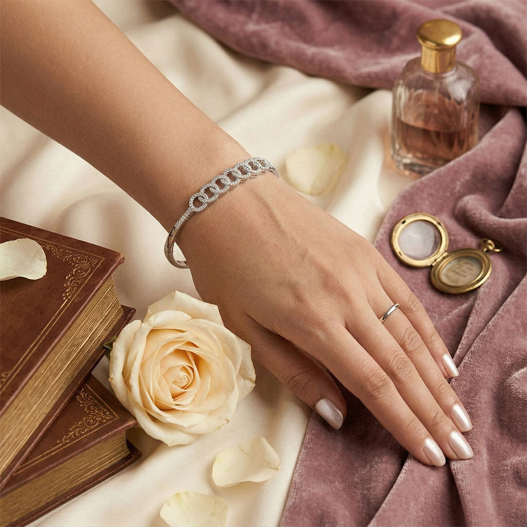 Infinity Love Bangle